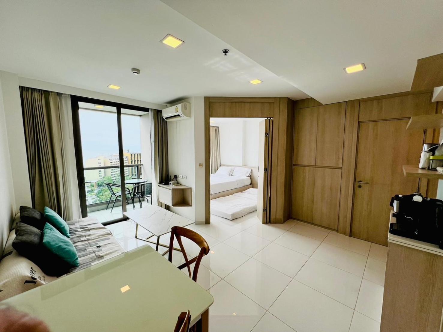 Apartment Pattaya, 1 Bed , Cozy , Near , Fast Wifi *